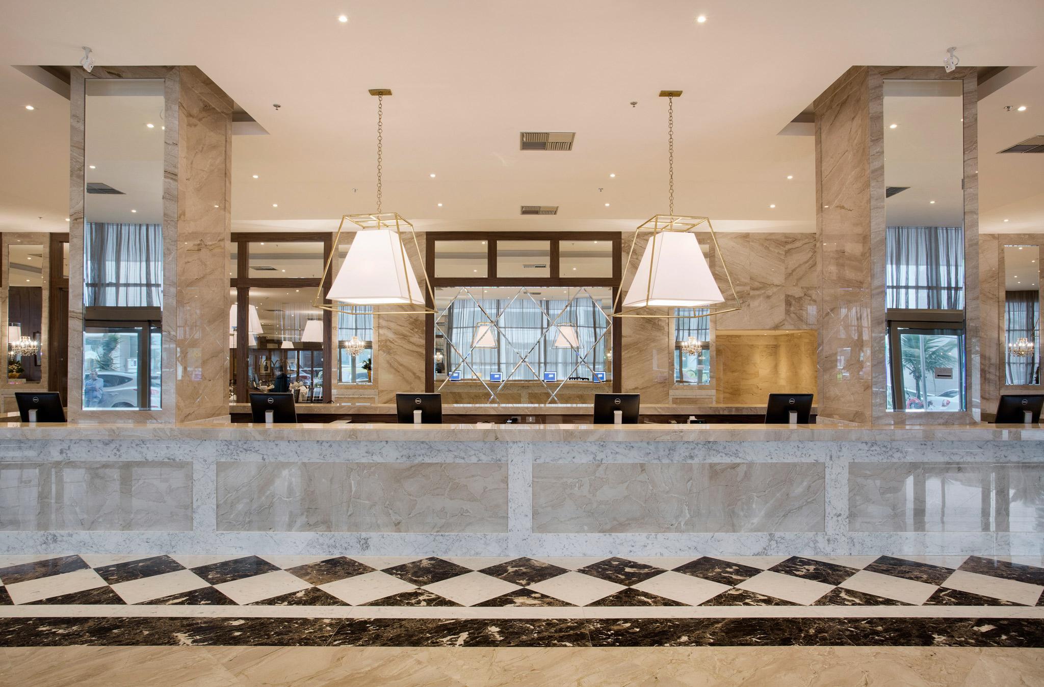 Windsor Marapendi Hotel Рио де Жанейро Екстериор снимка The lobby of the hotel